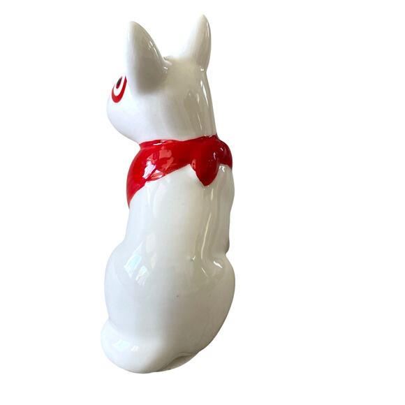 Target Valentine's Day 2025 Ceramic Bullseye Dog Figurine 3.5in Spritz NEW - Picture 4 of 8